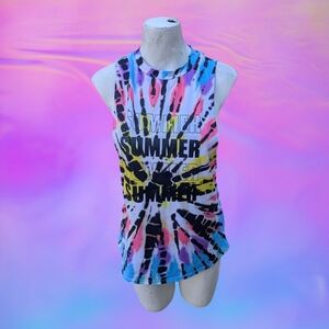Woman's (Junior's) Multi Colored Tank  Top